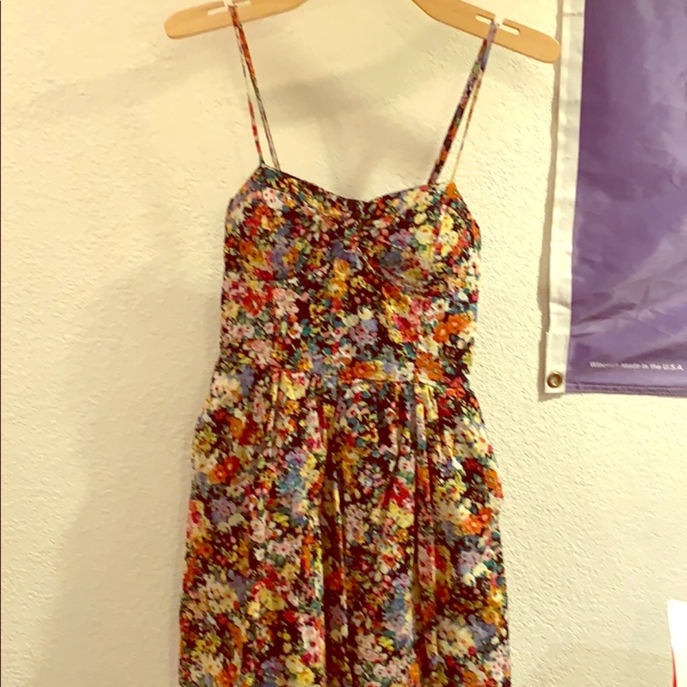 Floral bustier dress from Forever 21